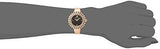 Swarovski Crystal Rose Black Dial Rose Gold Steel Strap Watch for Women - 5484050 Authentic Buy Shop Now