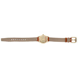 Marc Jacobs Mini Blade White Dial Brown Leather Strap Watch for Women - MBM1219 Authentic Buy Shop Now