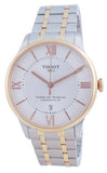 Tissot Chemin des Tourelles Powermatic 80 Helvetic Pride Silver Dial Two Tone Steel Strap Watch for Men - T099.407.22.038.01 Authentic Buy Shop Now