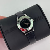 Marc Jacobs Blade Black Dial Black Leather Strap Watch for Women - MBM1211 Authentic Buy Shop Now