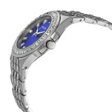 Bulova Phantom Baguette Crystal Blue Dial Silver Steel Strap Watch for Men - 96A254 Authentic Buy Shop Now