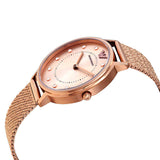 Emporio Armani Kappa Pink Dial Pink Mesh Bracelet Watch For Women - AR11129 Authentic Buy Shop Now