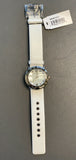Marc Jacobs Blade White Dial White Leather Strap Watch for Women - MBM1223 Authentic Buy Shop Now