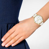 Tommy Hilfiger Brooklyn Quartz White Dial White Leather Strap Watch for Women - 1782018 Authentic Buy Shop Now