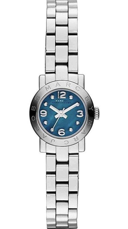 Marc Jacobs Amy Blue Dial Silver Steel Strap Watch for Women - MBM3274 Authentic Buy Shop Now