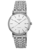 Longines Presence 38.5mm Automatic Stainless Steel Watch for Men - L4.921.4.12.6 Authentic Buy Shop Now