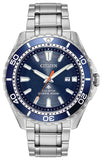 Citizen Promaster Marine Blue Dial Silver Steel Strap Watch For Men - BN0191-80L Authentic Buy Shop Now