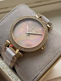 Michael Kors Parker Rose Gold Dial with Diamonds Rose Gold Steel Strap Watch for Women - MK6426 Authentic Buy Shop Now