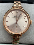 Marc Jacobs Sally Rose Gold Dial Rose Gold Steel Strap Watch for Women - MBM3364 Authentic Buy Shop Now