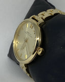 Marc Jacobs Sally Champagne Gold Dial Gold Steel Strap Watch for Women - MBM3363 Authentic Buy Shop Now