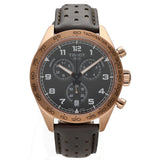 Tissot T Sport PRS 516 Chronograph Grey Dial Grey Leather Strap Watch for Men - T131.617.36.082.00 Authentic Buy Shop Now