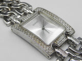 Guess Mod Heavy Metal Diamonds Silver Dial Silver Steel Strap Watch for Women - W95088L1 Authentic Buy Shop Now
