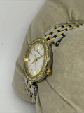 Michael Kors Darci White Dial Two Tone Steel Strap Watch for Women - MK3323 Authentic Buy Shop Now