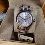 Burberry The City Silver Dial Silver Steel Strap Watch for Women - BU9143 Authentic Buy Shop Now