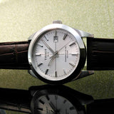 Tissot Gentleman Powermatic 80 Silicium Silver Dial Brown Leather Strap Watch For Men - T127.407.16.031.01 Authentic Buy Shop Now
