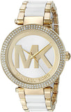 Michael Kors Parker White Dial Two Tone Steel Strap Watch for Women - MK6313 Authentic Buy Shop Now