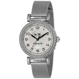 Coach Madison White Dial Silver Mesh Bracelet Watch for Women - 14502651 Authentic Buy Shop Now