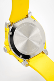 Gucci Dive Black Dial Yellow Rubber Strap Watch For Men - YA136319 Authentic Buy Shop Now