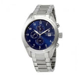 Maserati Traguardo Blue Dial Silver Steel Strap Watch For Men - R8853112505 Authentic Buy Shop Now