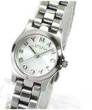 Marc Jacobs Henry Dinky Silver Dial Silver Steel Strap Watch for Women - MBM3198 Authentic Buy Shop Now