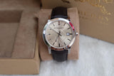 Burberry The City Gold Dial Brown Leather Strap Watch for Men - BU9011 Authentic Buy Shop Now