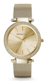 Michael Kors Darci Gold Dial Gold Mesh Bracelet Watch for Women - MK3368 Authentic Buy Shop Now