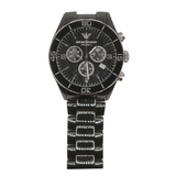 Emporio Armani Black Ceramic Chronograph Black Dial Watch For Men - AR1421 Authentic Buy Shop Now
