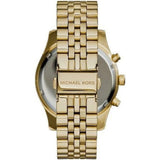 Michael Kors Lexington Crystals Gold Dial Gold Steel Strap Watch for Men - MK8494 Authentic Buy Shop Now