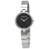Calvin Klein Authentic Black Dial Silver Steel Strap Watch for Women - K8G23141 Authentic Buy Shop Now