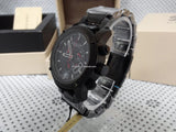 Burberry Sport Chronograph Black Dial Black Steel Strap Watch for Men - BU7703 Authentic Buy Shop Now