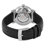 Tissot Carson Premium Automatic Lady Silver Dial Black Leather Strap Watch for Women - T122.207.16.033.00 Authentic Buy Shop Now