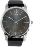 Calvin Klein City Black Dial Black Leather Strap Watch for Men - K2G21107 Authentic Buy Shop Now