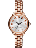 Marc Jacobs Betty White Dial Rose Gold Steel Strap Watch for Women - MJ3496 Authentic Buy Shop Now