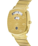 Gucci Grip Yellow Gold Dial Yellow Gold Steel Strap Unisex Watch - YA157403 Authentic Buy Shop Now