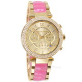 Michael Kors Parker Gold Dial Two Tone Steel Strap Watch for Women - MK6363 Authentic Buy Shop Now