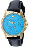 Gucci G Timeless Turquoise Blue Dial Black Leather Strap Watch For Men - YA126462 Authentic Buy Shop Now