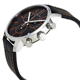 Calvin Klein City Chronograph Black Dial Black Leather Strap Watch for Men - K2G271C1 Authentic Buy Shop Now