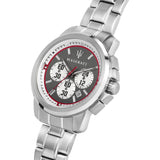 Maserati Royale Chronograph Grey Dial Silver Steel Strap Watch For Men - R8873637003 Authentic Buy Shop Now