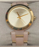 Michael Kors Delray Rose Gold Dial Pink Steel Strap Watch for Women - MK4316 Authentic Buy Shop Now