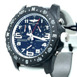 Breitling Endurance Pro Black Dial White Rubber Strap Watch for Men - X82310A71B1S1 Authentic Buy Shop Now