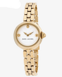 Marc Jacobs Courtney White Dial Gold Steel Strap Watch for Women - MJ3457 Authentic Buy Shop Now