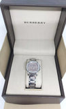 Burberry The Britain Diamonds Brown Dial Silver Steel Strap Watch for Women - BBY1803 Authentic Buy Shop Now