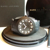 Marc Jacobs Pelly Black Dial Black Silicone Strap Watch for Women - MBM2516 Authentic Buy Shop Now
