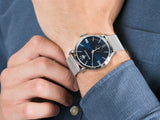 Maserati Epoca Blue Dial Silver Mesh Bracelet Watch For Men - R8853118006 Authentic Buy Shop Now