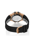 Maserati Potenza Black & Rose Gold Dial Black Rubber Strap Watch For Men - R8851108002 Authentic Buy Shop Now
