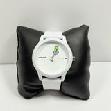 Lacoste Jeremyville White Dial White Silicone Strap Watch for Men - 2011072 Authentic Buy Shop Now