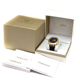 Versace Race GMT Blue Dial Blue Leather Strap Watch For Men - 29G70D282 Authentic Buy Shop Now