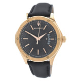 Maserati Circuito Black Dial Black Leather Strap Watch For Men - R8851127001 Authentic Buy Shop Now