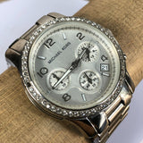 Michael Kors Brinkley Silver Dial with Diamonds Silver Steel Strap Watch for Women - MK5083 Authentic Buy Shop Now