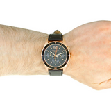 Coach Sullivan Chronograph Black Dial Black Leather Strap Watch for Men - 14602087 Authentic Buy Shop Now